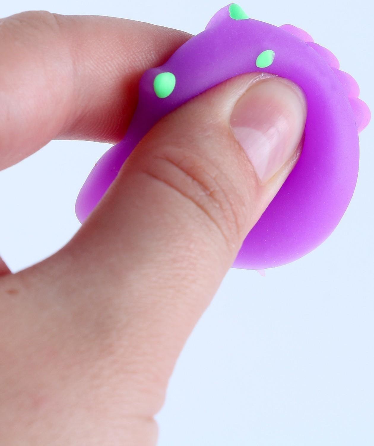 Игрушка-сюрприз «Мяк-жмяк», паук с наклейками, МИКС