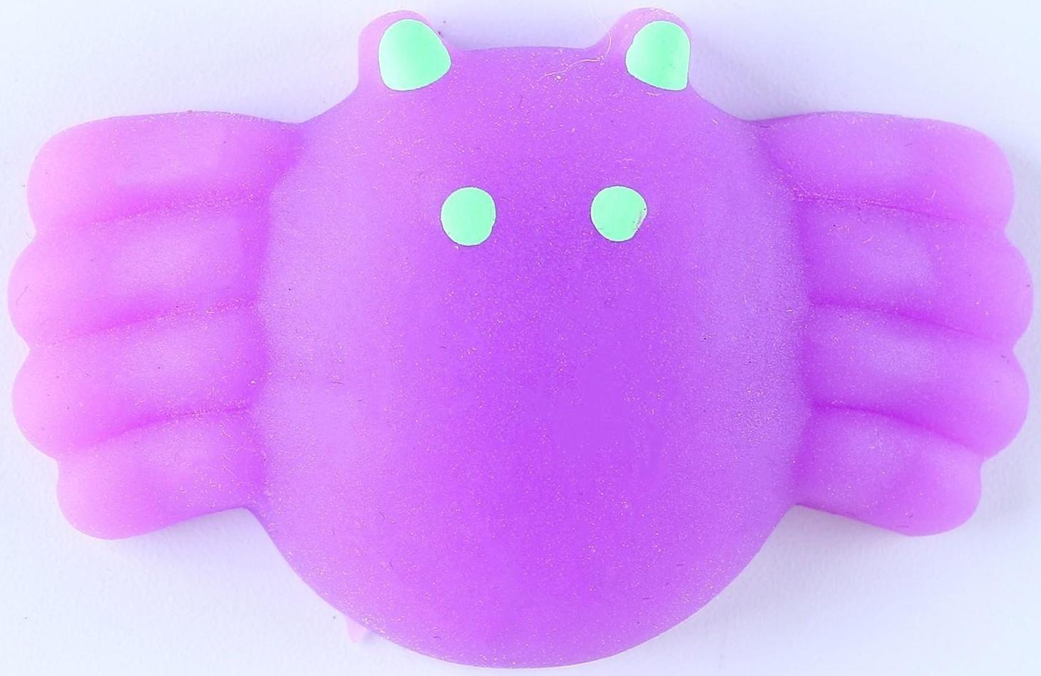 Игрушка-сюрприз «Мяк-жмяк», паук с наклейками, МИКС