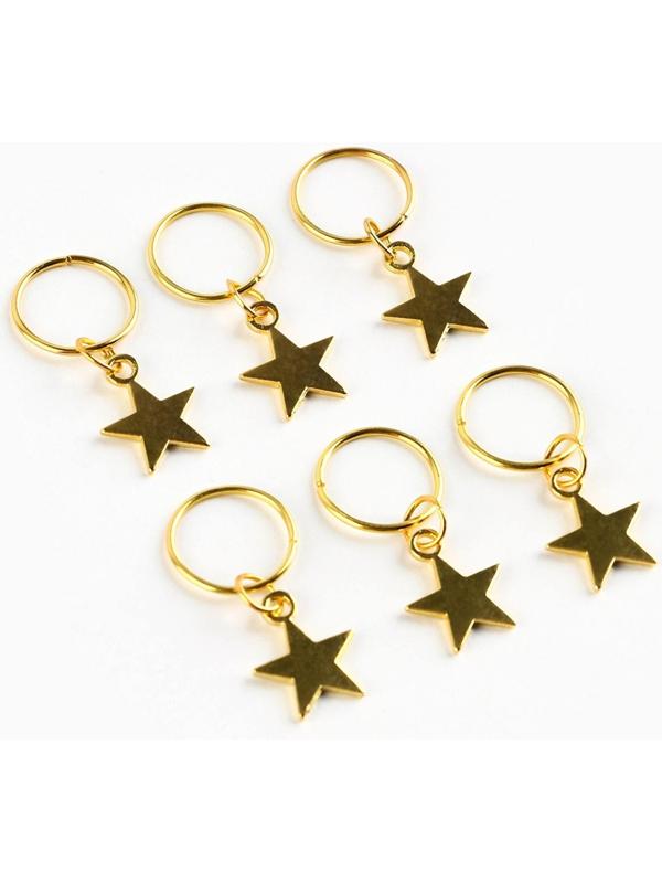 Пирсинг для волос «Будь собой», 6 шт.