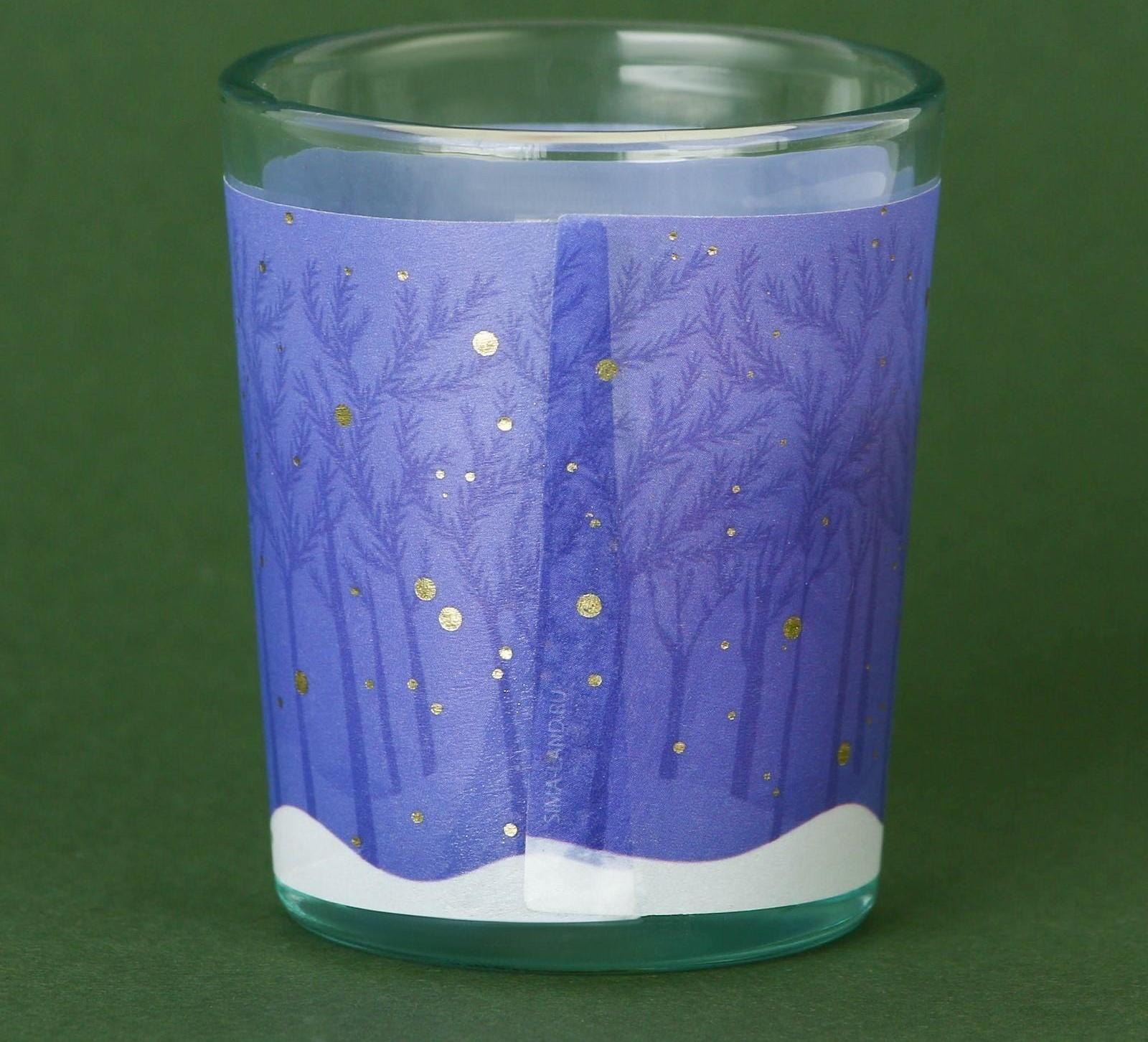 Свеча «Сказочного года», аромат орех, 5х6х5 см