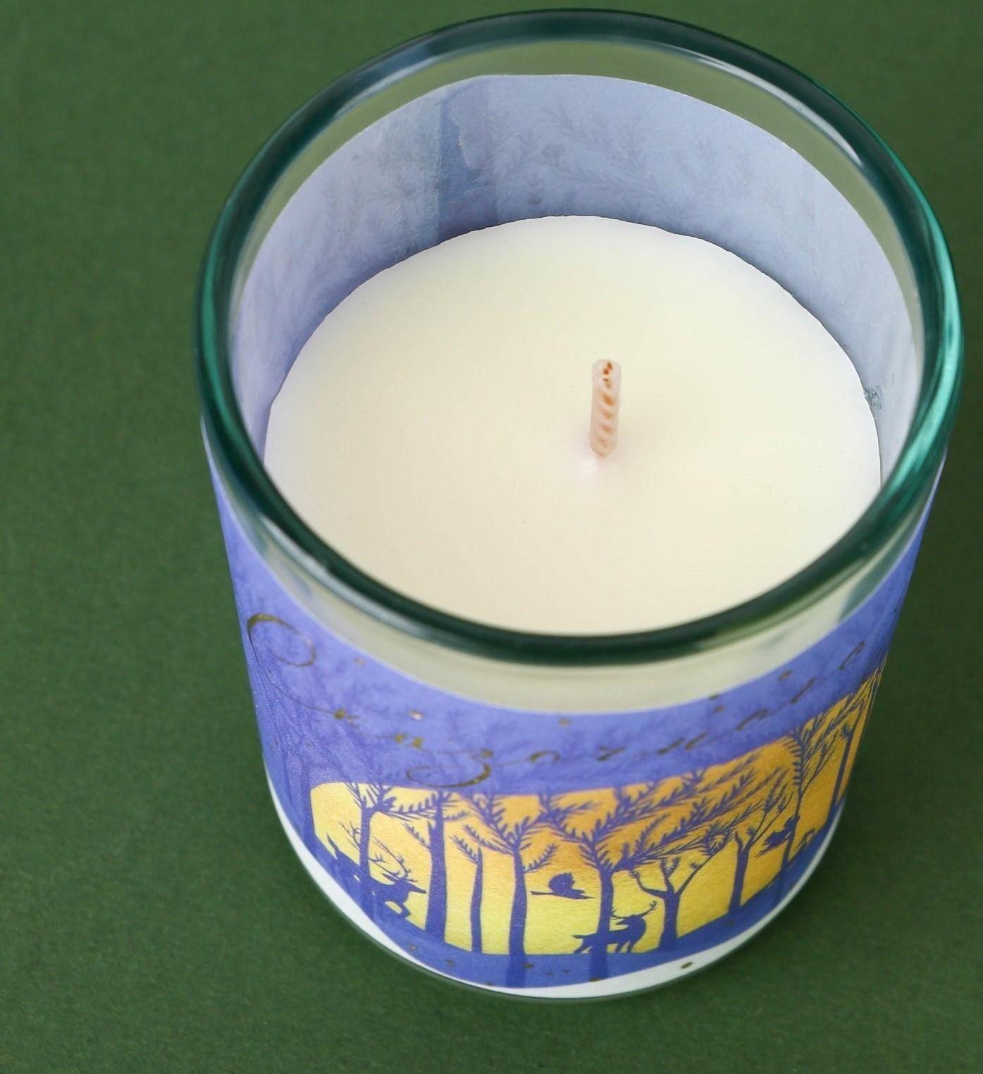 Свеча «Сказочного года», аромат орех, 5х6х5 см