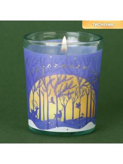 Свеча «Сказочного года», аромат орех, 5х6х5 см