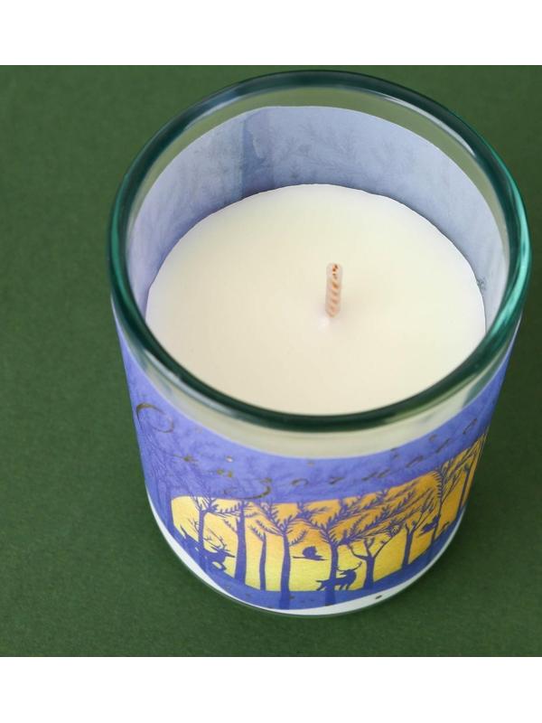 Свеча «Сказочного года», аромат орех, 5х6х5 см