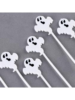 Шпажки «Привидение», в наборе 12 шт., цвет белый