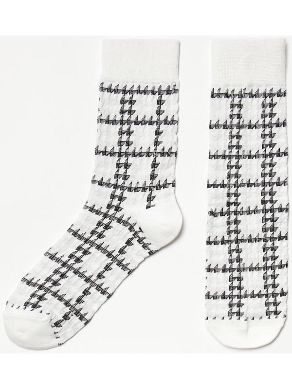 Носки MINAKU цвет белый, р-р 36-41 (23-27 см)