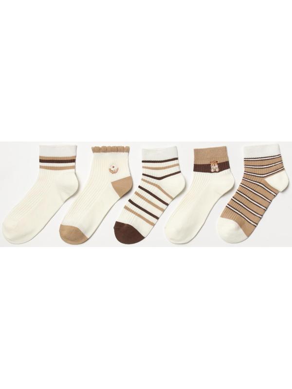 Набор укороченных женских носков MINAKU, р-р 36-41 (23-27 см)