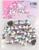 Стразы пришивные «Капля», в оправе, с голографией, 10 × 14 мм, 20 шт