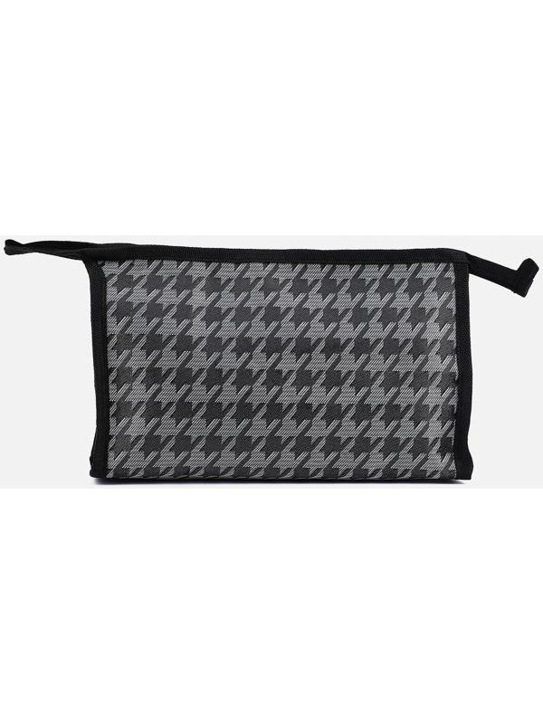 Косметичка на молнии, цвет серый