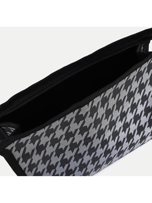 Косметичка на молнии, цвет серый