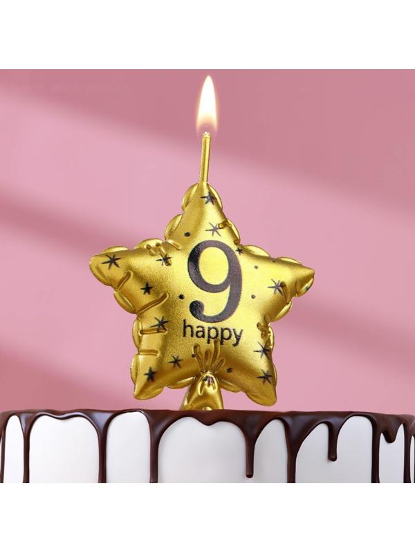 Свеча в торт на шпажке 