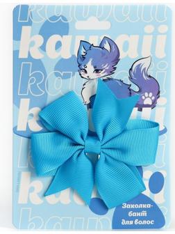 Заколка-бант для волос «Чиби», 2 х 8 х 8 см