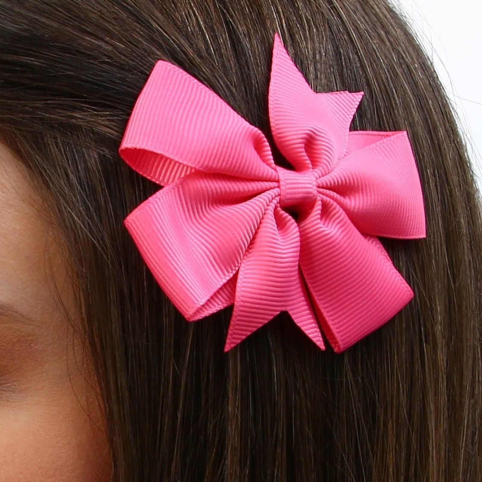 Заколка-бант для волос «Чиби лис», 2 х 8 х 8 см