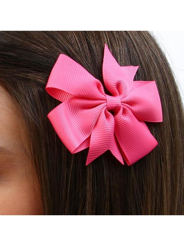 Заколка-бант для волос «Чиби лис», 2 х 8 х 8 см