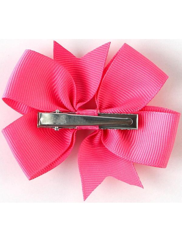 Заколка-бант для волос «Чиби лис», 2 х 8 х 8 см