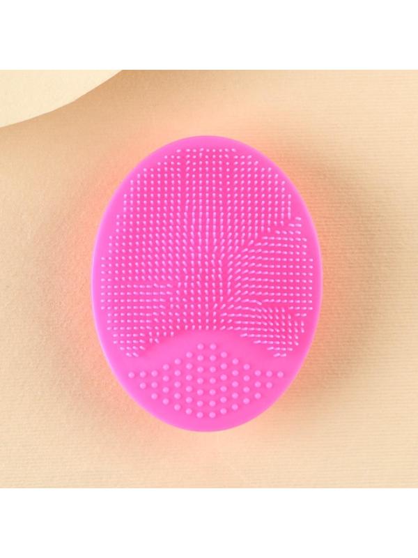 Щеточка массажер для лица «Щеточка для умывания», 6,5 х 5 см