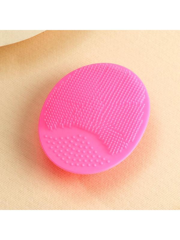 Щеточка массажер для лица «Щеточка для умывания», 6,5 х 5 см