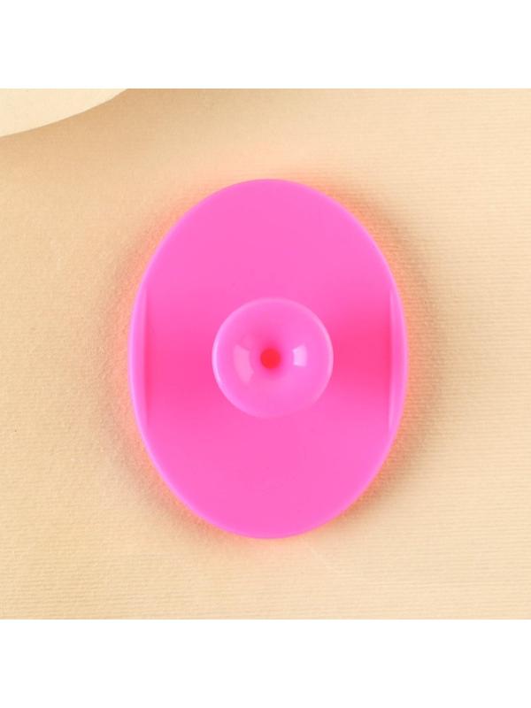 Щеточка массажер для лица «Щеточка для умывания», 6,5 х 5 см