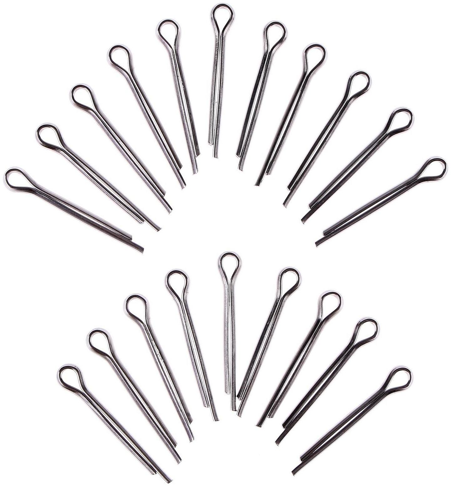 Шплинт О-образный для изготовления суставов игрушек, размер 1 шт. — 4 × 30 мм, набор 20 шт.