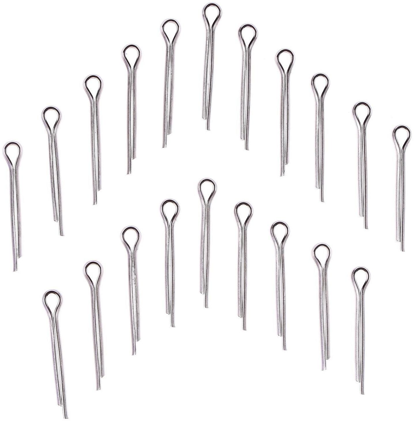 Шплинт О-образный для изготовления суставов игрушек, размер 1 шт. — 4 × 30 мм, набор 20 шт.