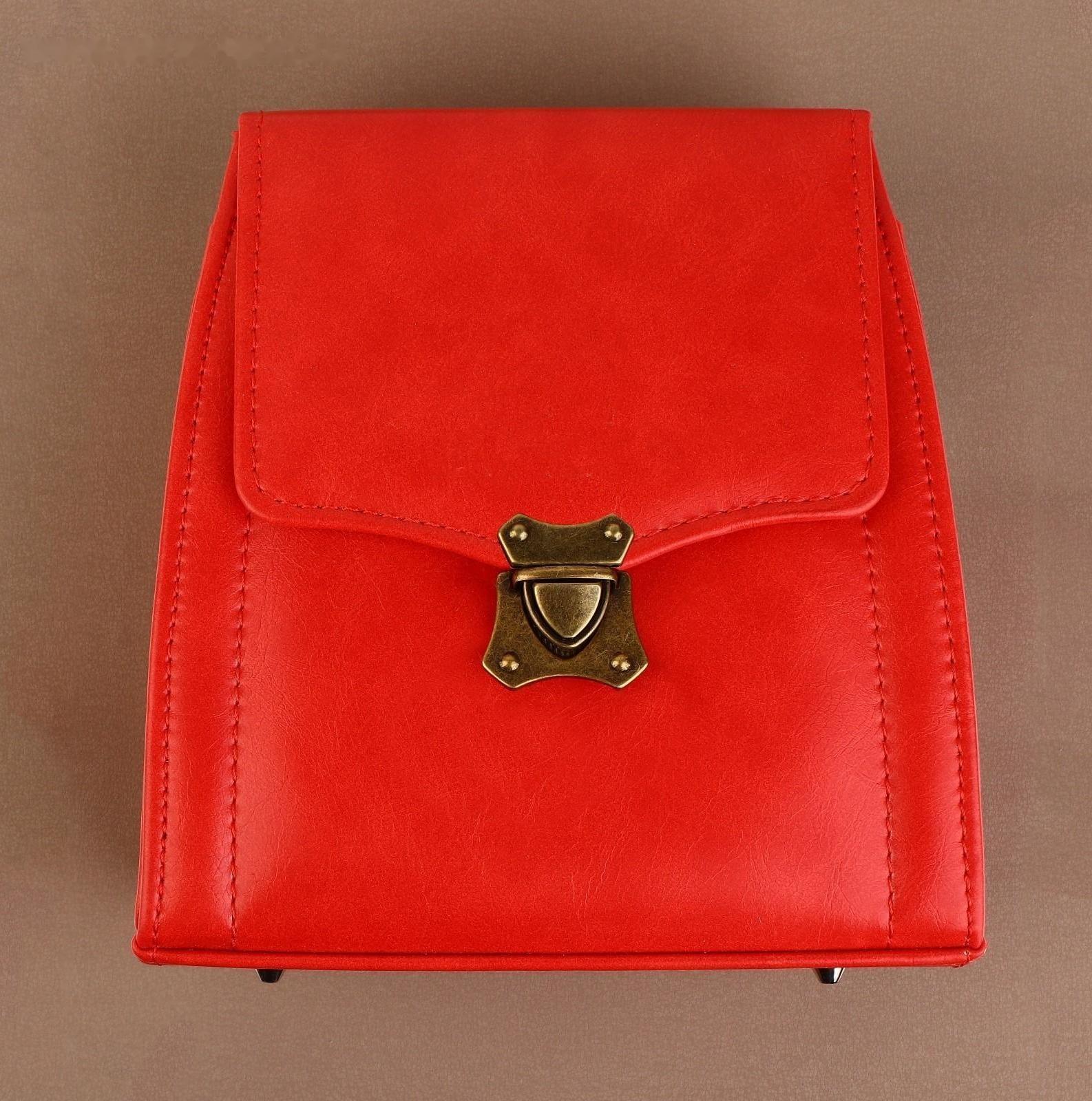 Застёжка для сумки, 4 × 4,2 см, цвет бронзовый