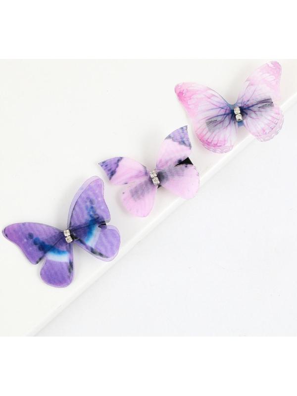 Заколки-бабочки для волос 
