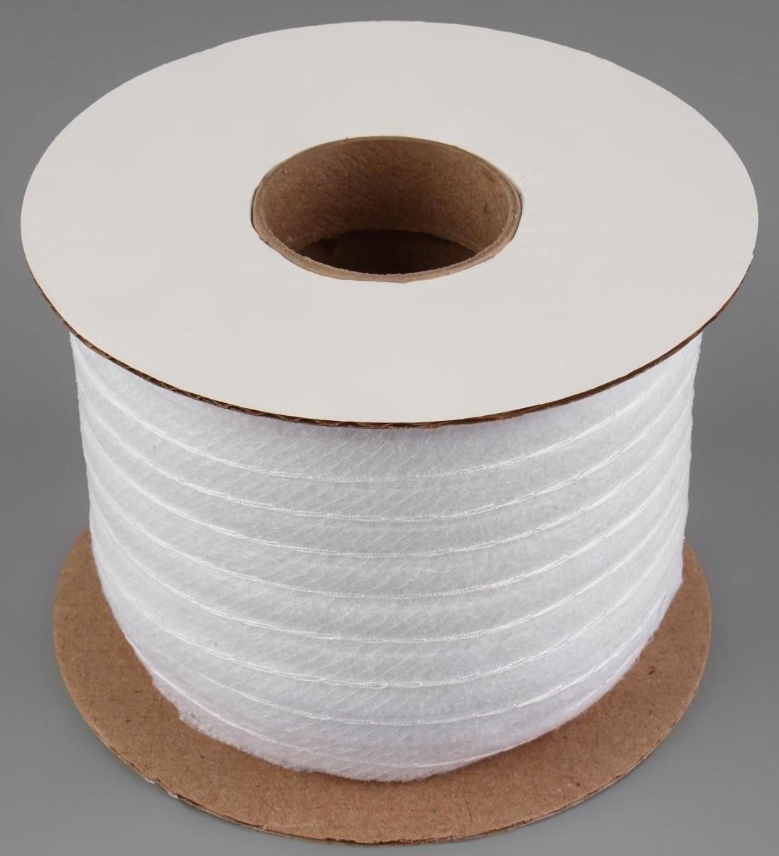 Флизелиновая лента, нитепрошивная, усиленная, 12 мм, 100 м, цвет белый