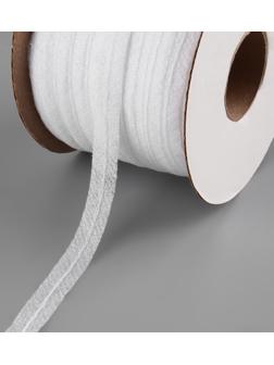 Флизелиновая лента, нитепрошивная, усиленная, 12 мм, 100 м, цвет белый