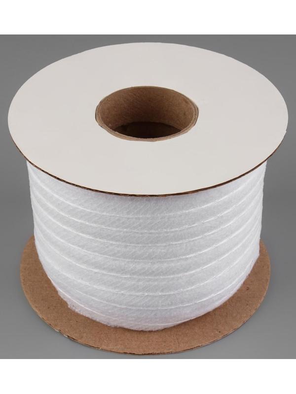 Флизелиновая лента, нитепрошивная, усиленная, 12 мм, 100 м, цвет белый