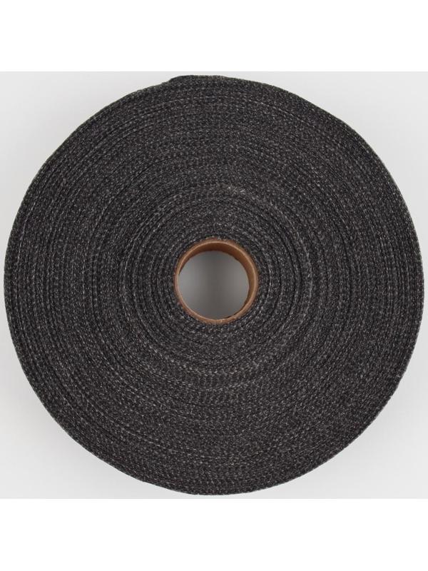 Флизелиновая лента, нитепрошивная, усиленная, 30 мм, 50 м, цвет серый