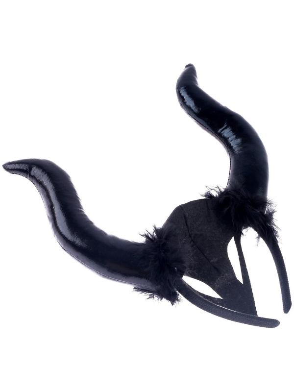 Карнавальный набор «Королева тьмы», плащ и ободок