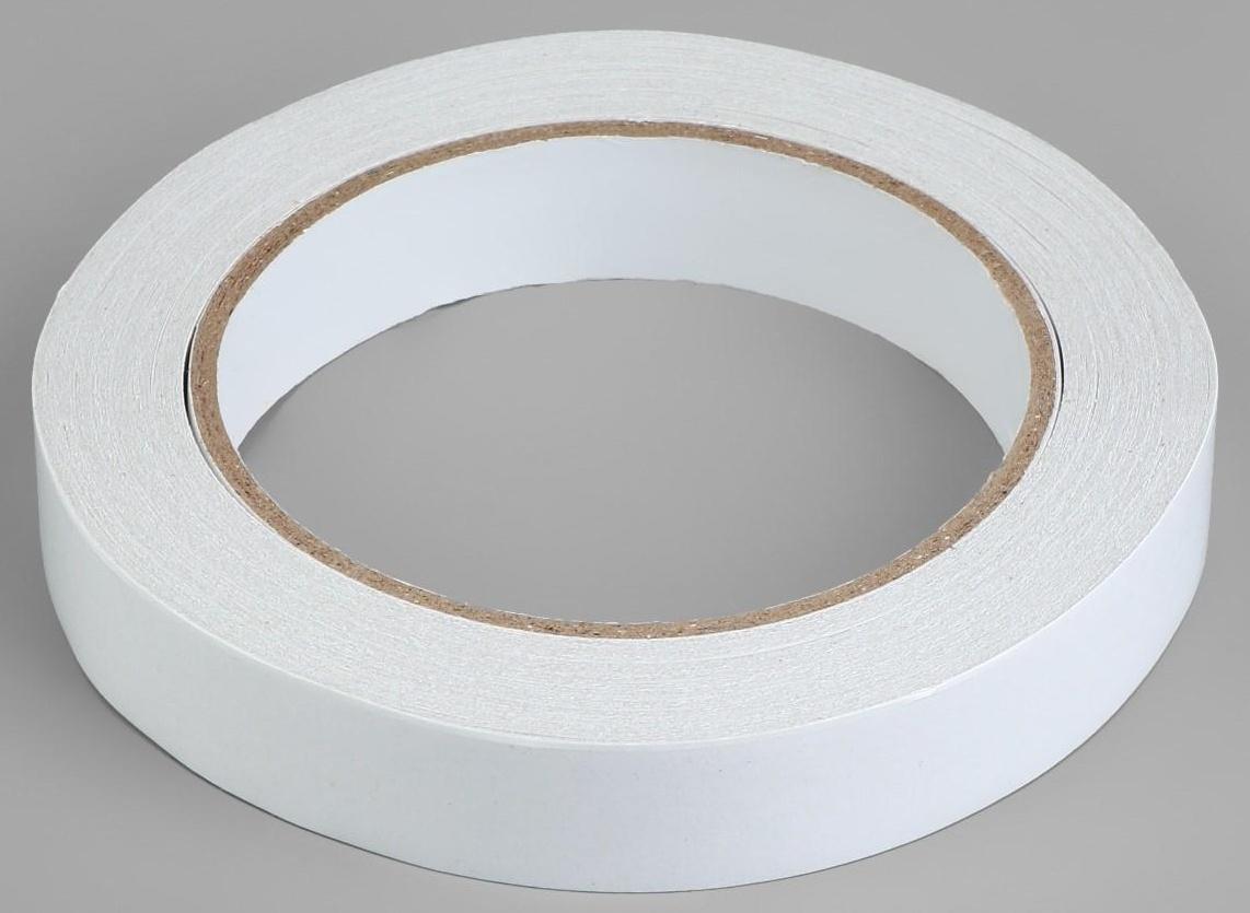 Лента клеевая, двусторонняя, 18 мм, 25 м