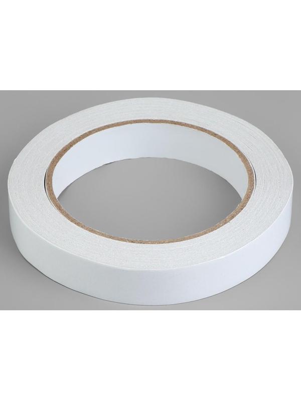 Лента клеевая, двусторонняя, 18 мм, 25 м