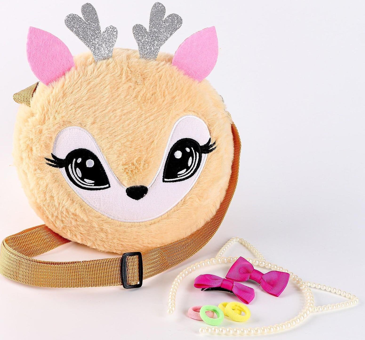 Детский подарочный набор «Оленёнок» с сумкой