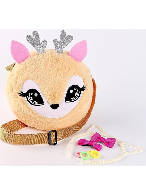 Детский подарочный набор «Оленёнок» с сумкой