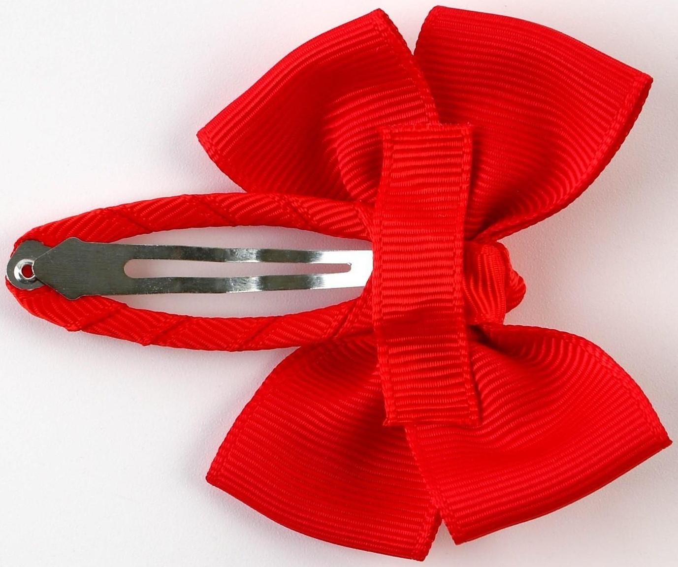 Заколка с бантом 