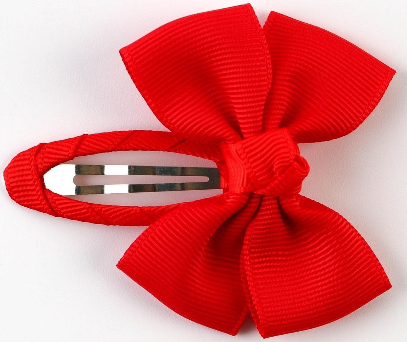 Заколка с бантом 