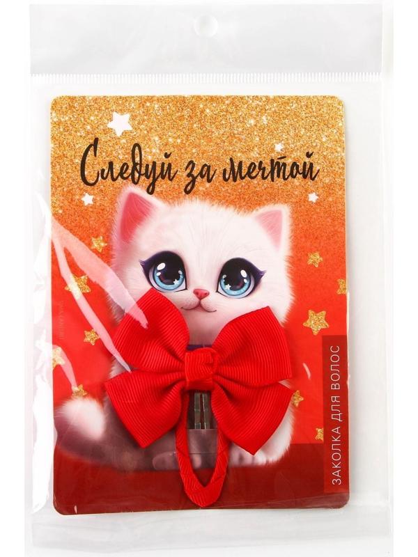 Заколка с бантом 