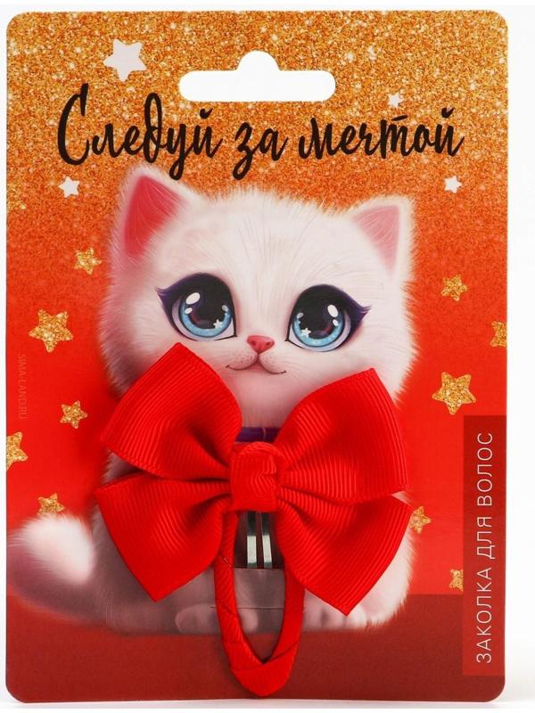 Заколка с бантом 