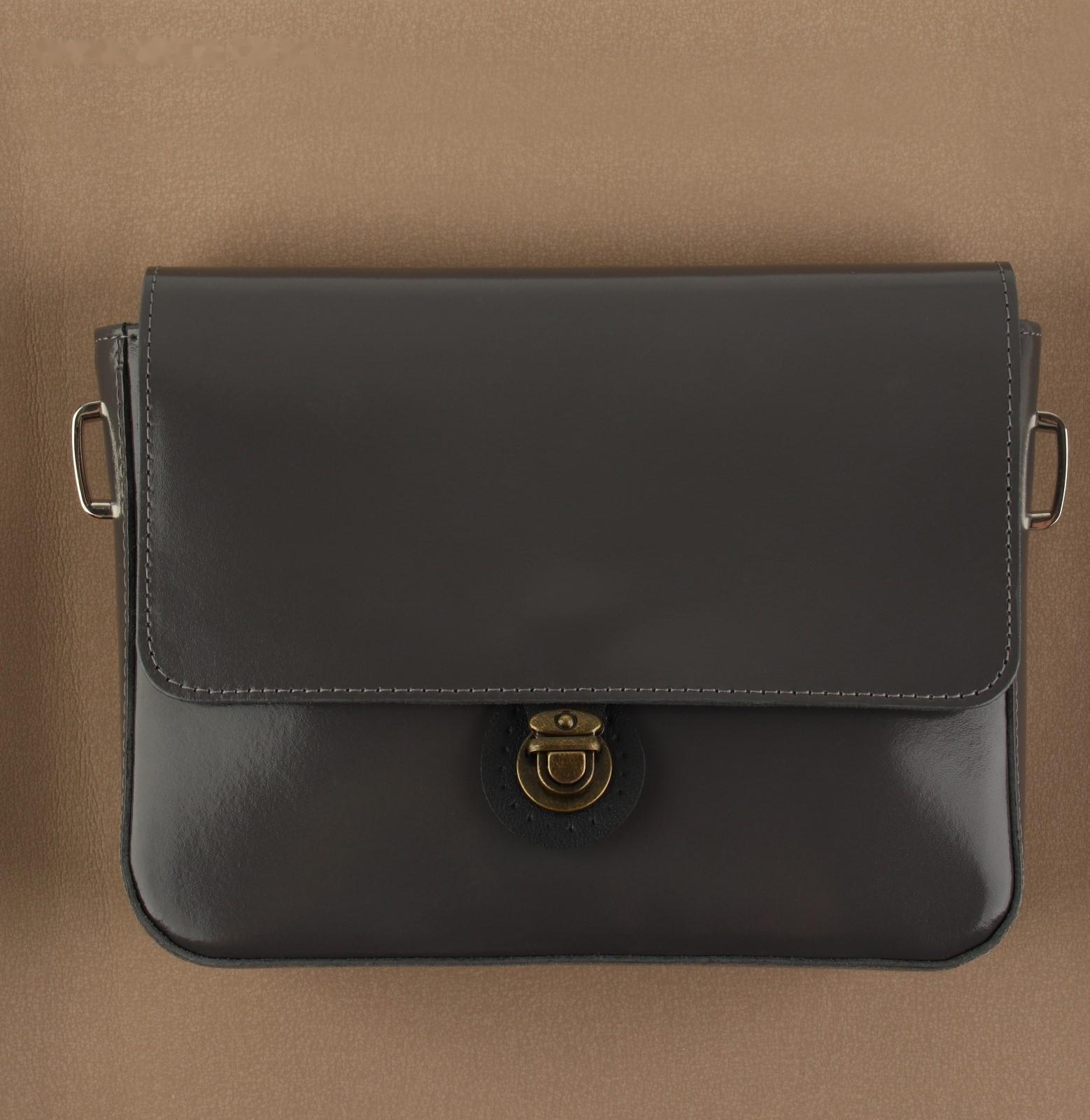 Застёжка для сумки, пришивная, 6 × 4 см, цвет чёрный/бронзовый