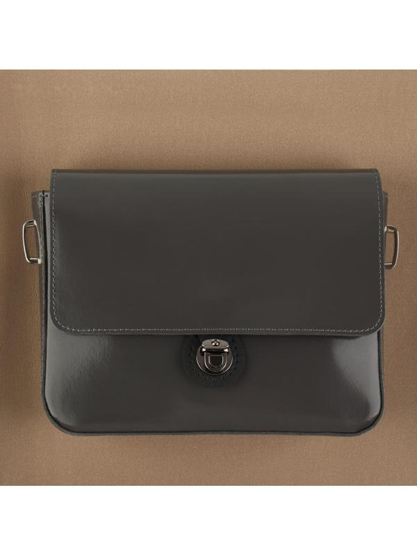 Застёжка для сумки, пришивная, 6 × 4 см, цвет чёрный/чёрный никель