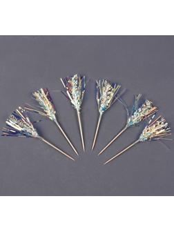 Шпажки «Дождик», в наборе 6 шт.