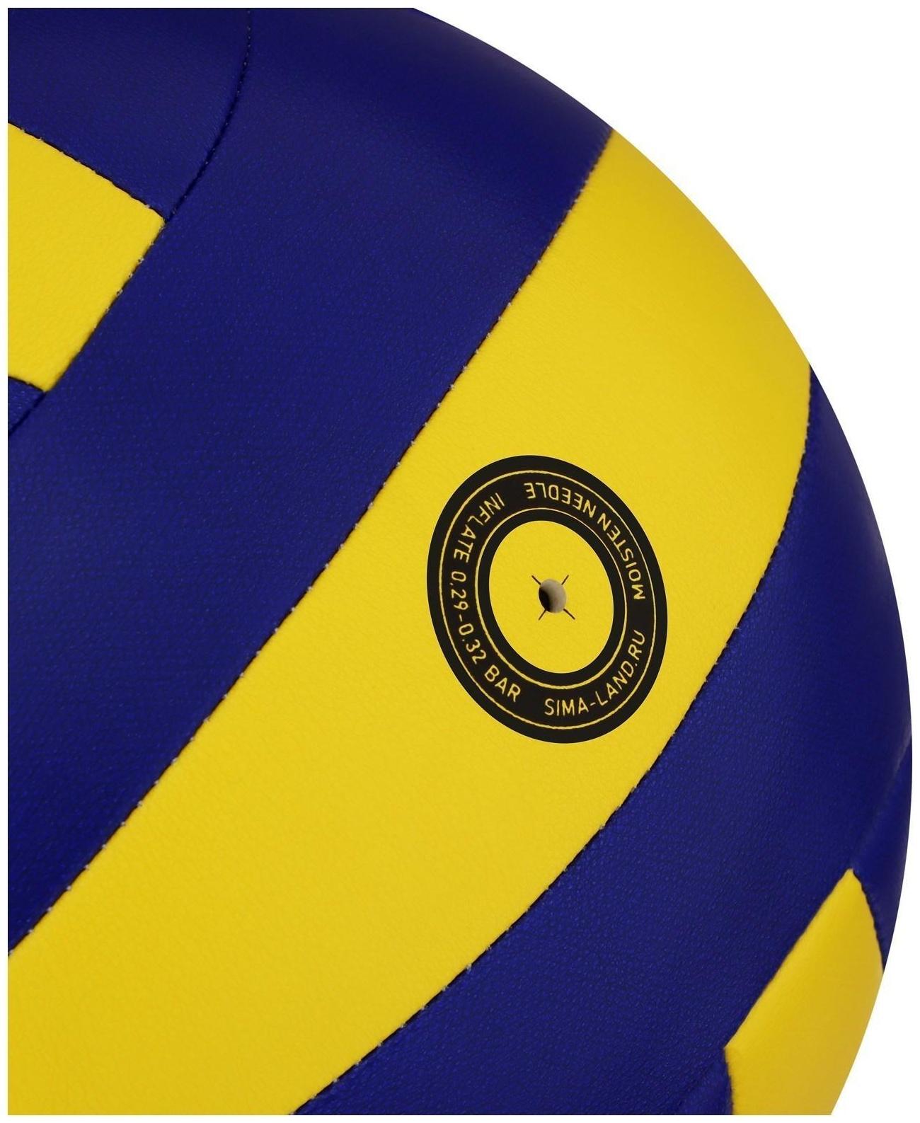 Мяч волейбольный MINSA Classic VSO2000, PU, машинная сшивка, размер 5