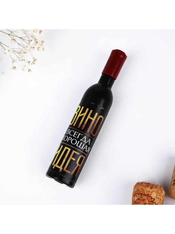 Штопор-бутылка в коробке 