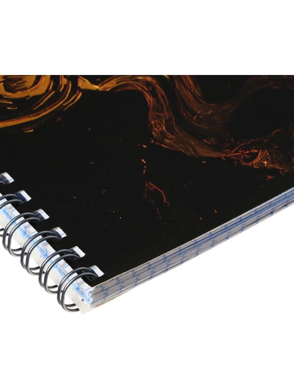 Тетрадь 48 листов в клетку Calligrata на гребне 