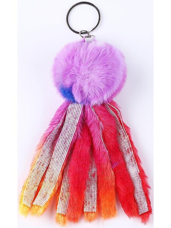 Мягкая игрушка «Осьминог», на брелоке, 11 см, цвета МИКС