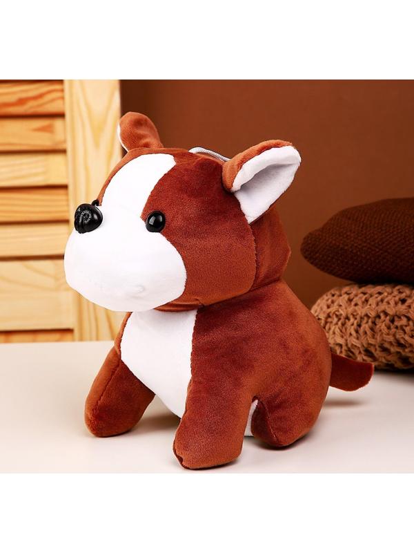 Мягкая игрушка «Бульдог», 17 см