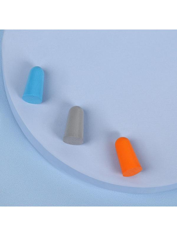 Беруши в пластиковом футляре, пара, цвет МИКС