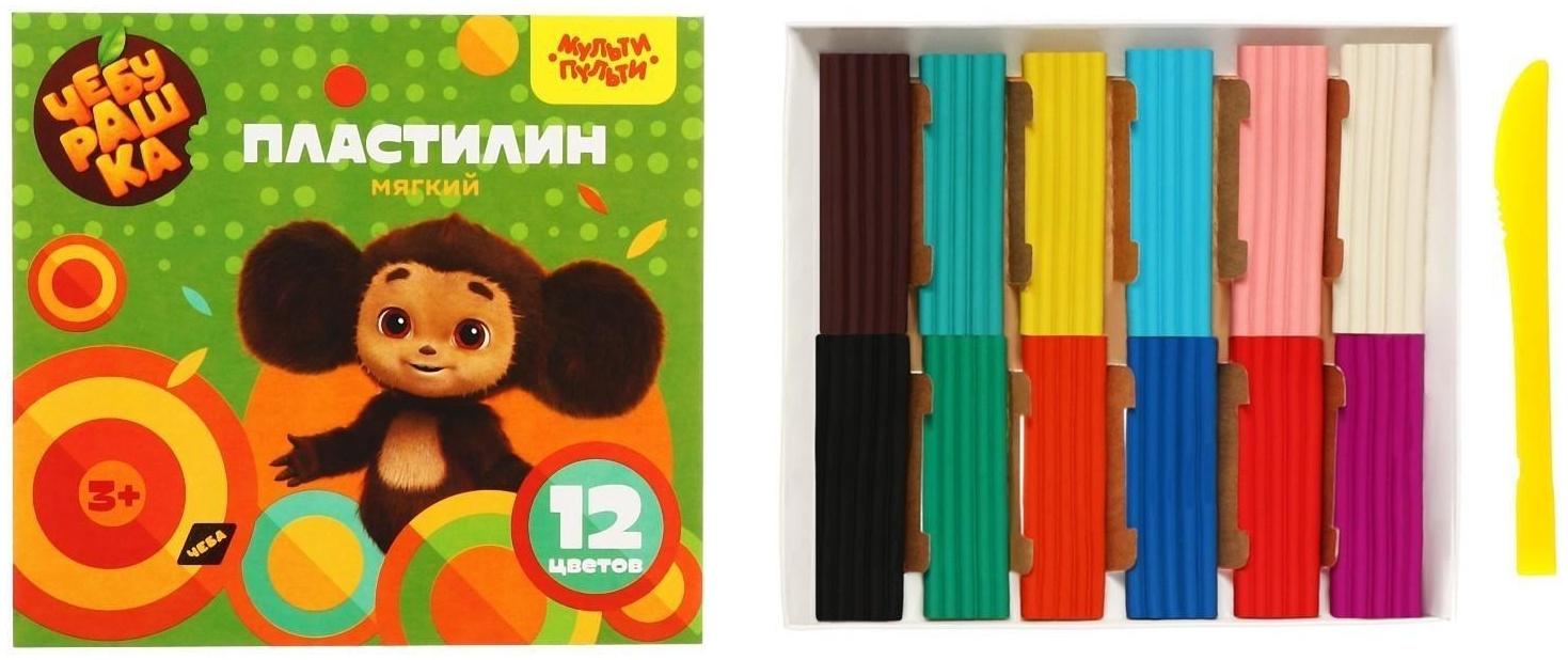 Пластилин Мульти-Пульти 