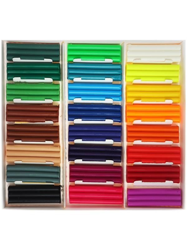 Пластилин мягкий (восковой) 24цв 360гр BRAUBERG KIDS