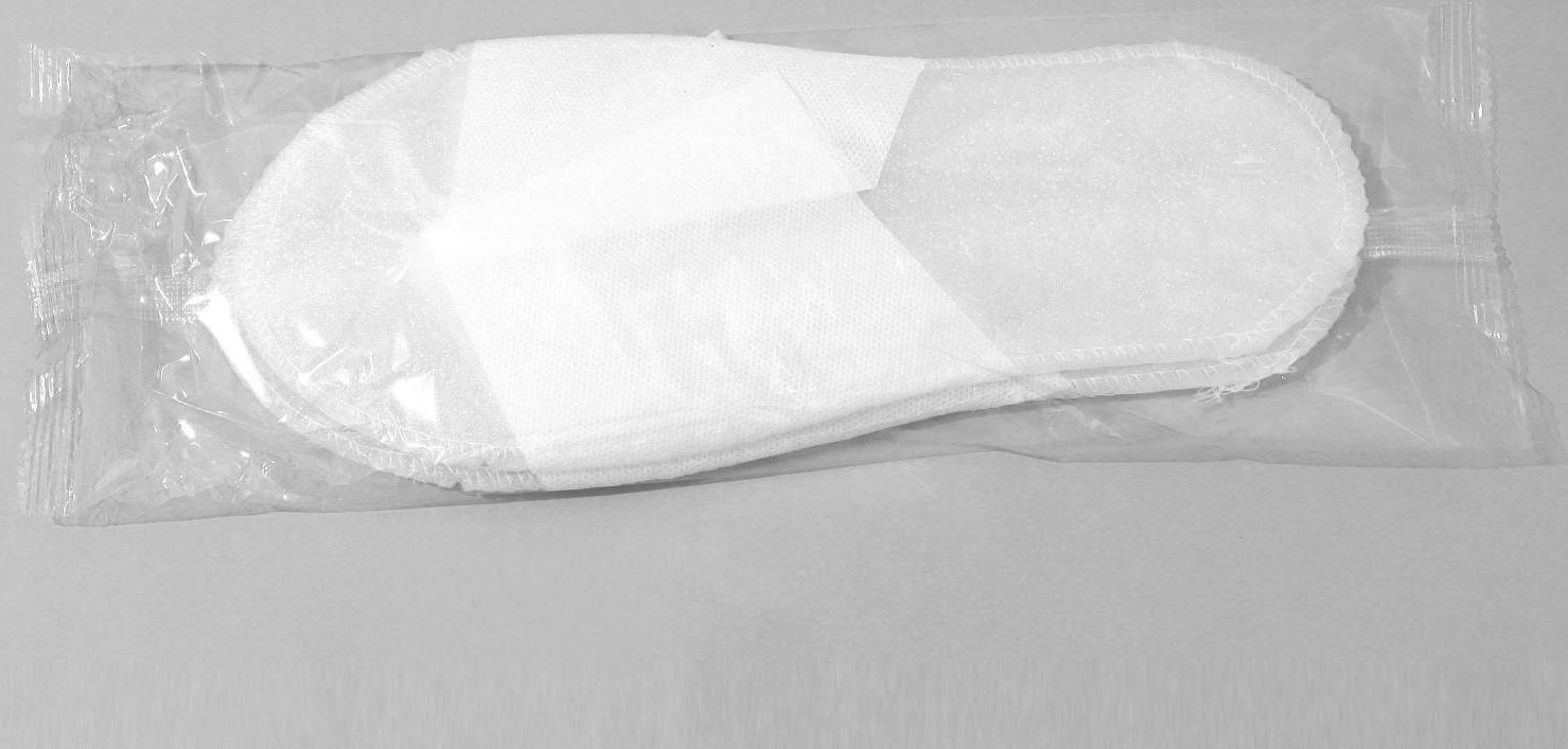 Тапочки одноразовые Антикризисные, 4 мм, белые